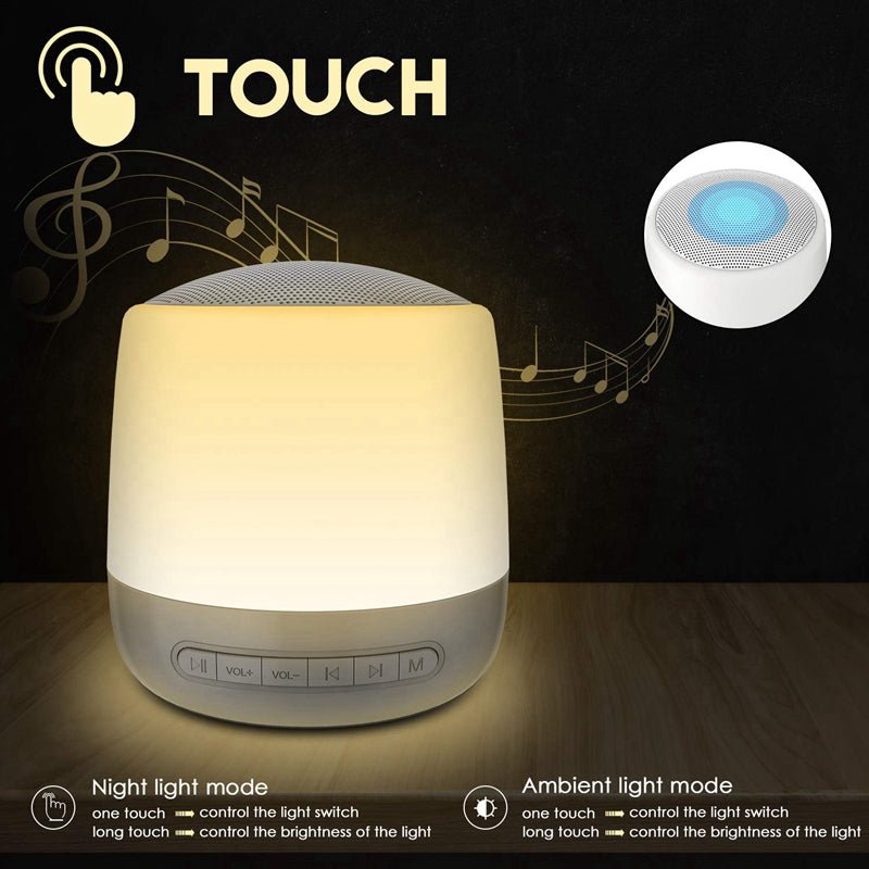 Baby Rest Sound Machine – White Noise & Night Light Sleep Soother for Infants, Toddlers & Kids - Wabi Sabi