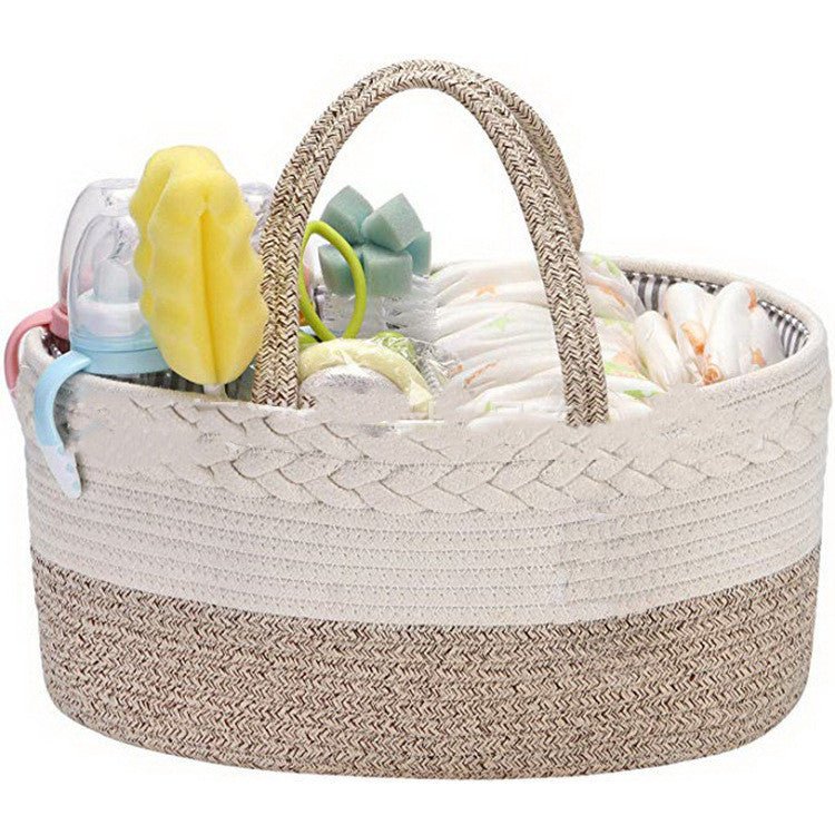 Cotton Woven Diaper Bag Diaper Bag Folding Mommy Bag - Wabi Sabi