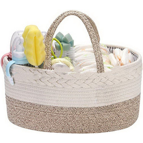 Cotton Woven Diaper Bag Diaper Bag Folding Mommy Bag - Wabi Sabi