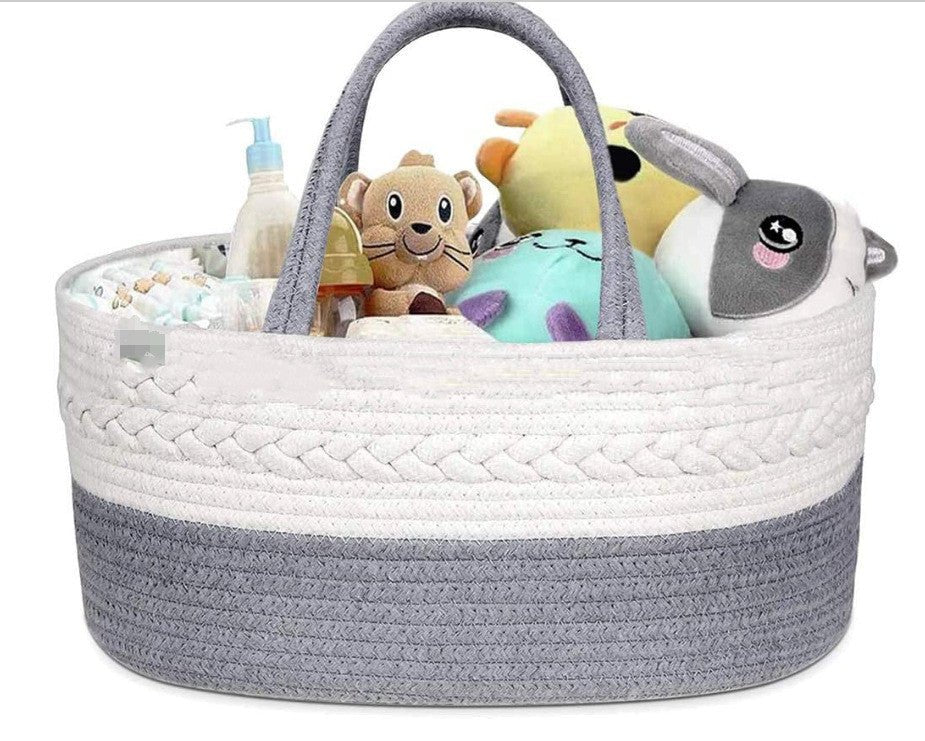 Cotton Woven Diaper Bag Diaper Bag Folding Mommy Bag - Wabi Sabi