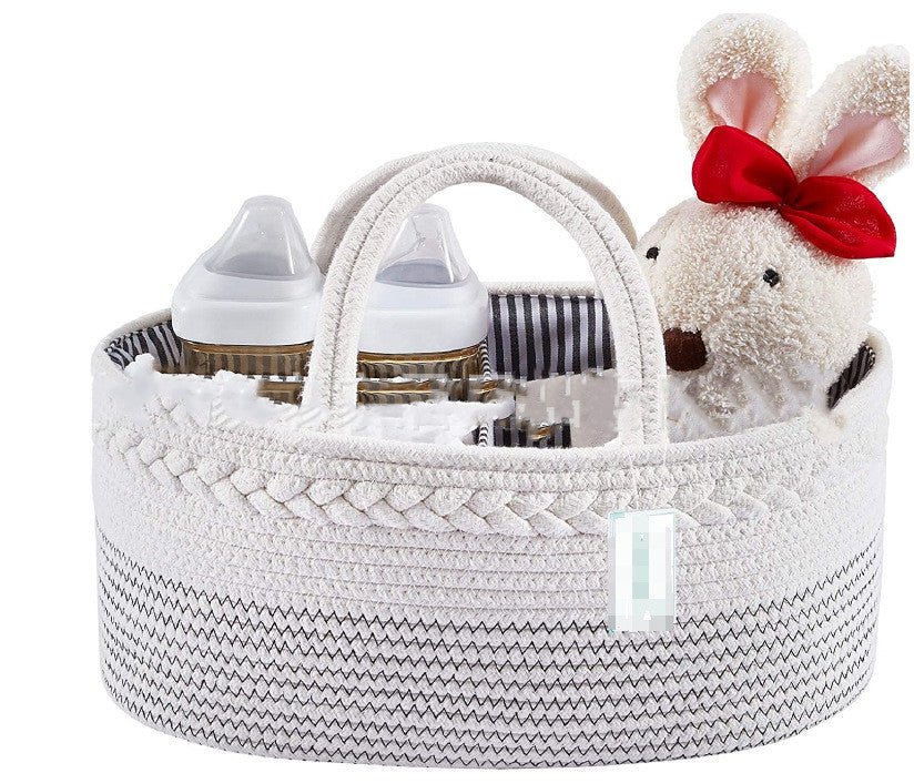 Cotton Woven Diaper Bag Diaper Bag Folding Mommy Bag - Wabi Sabi