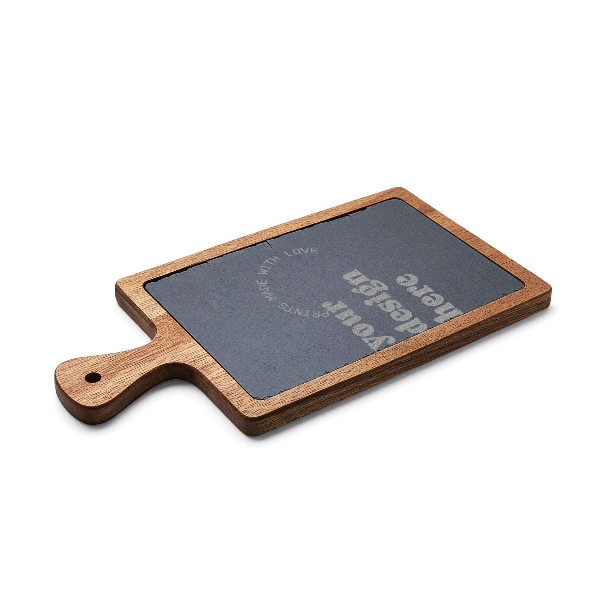 Customizable Aesthetic Charcuterie Board — Trendy Engraved Serving Platter - Wabi Sabi