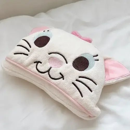 Cute Baby Hooded Bath Towel – Super Soft Absorbent Cartoon Bathrobe for Newborns & Toddlers - Wabi Sabi