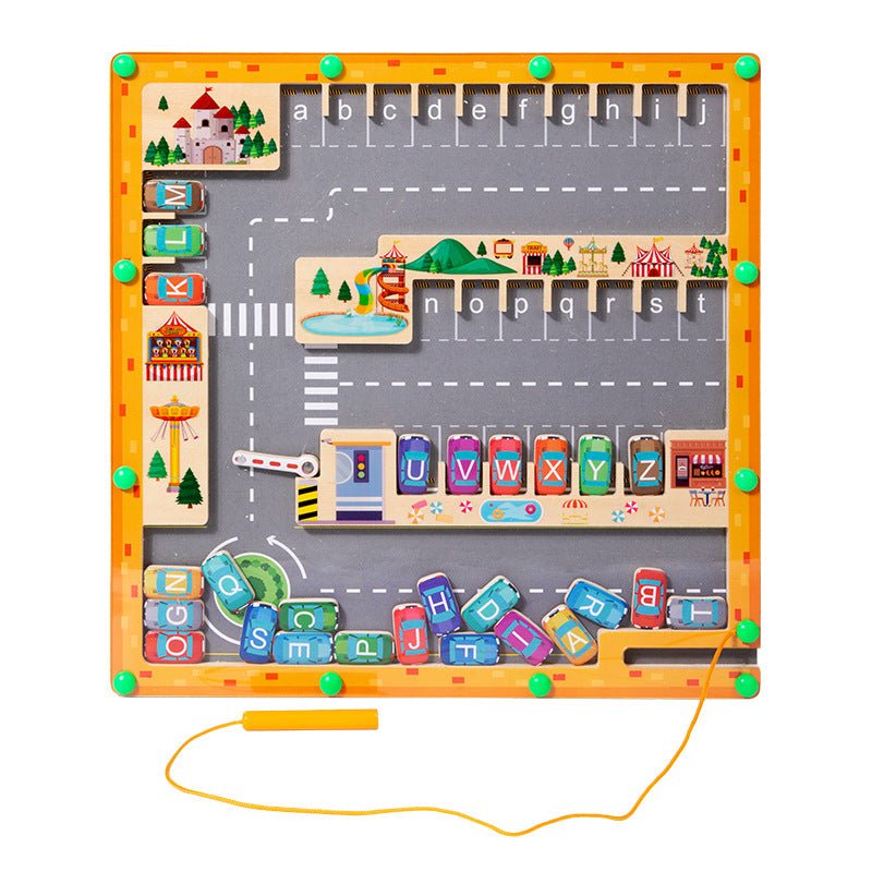 Educational Magnetic Maze Montessori Early Education Toys - Wabi Sabi