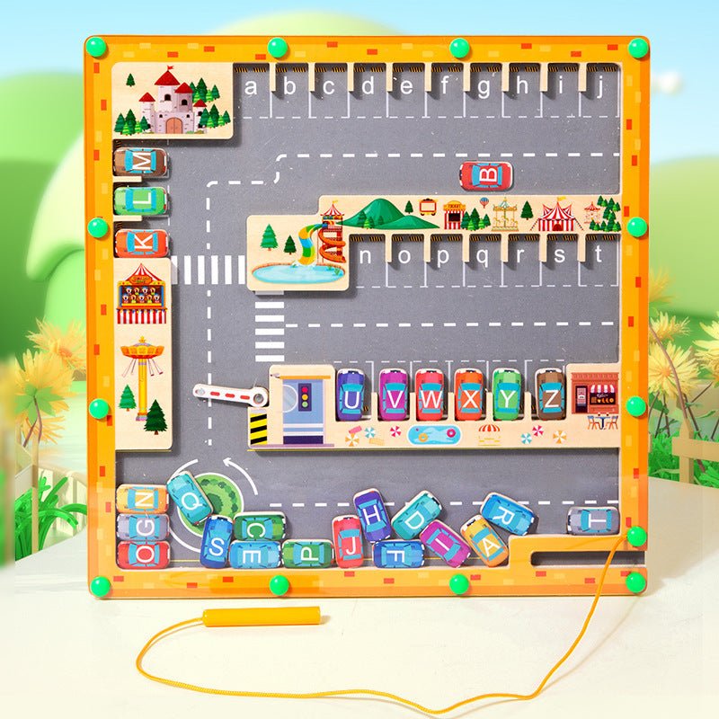 Educational Magnetic Maze Montessori Early Education Toys - Wabi Sabi