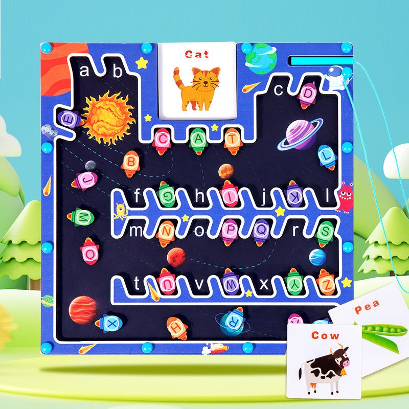 Educational Magnetic Maze Montessori Early Education Toys - Wabi Sabi
