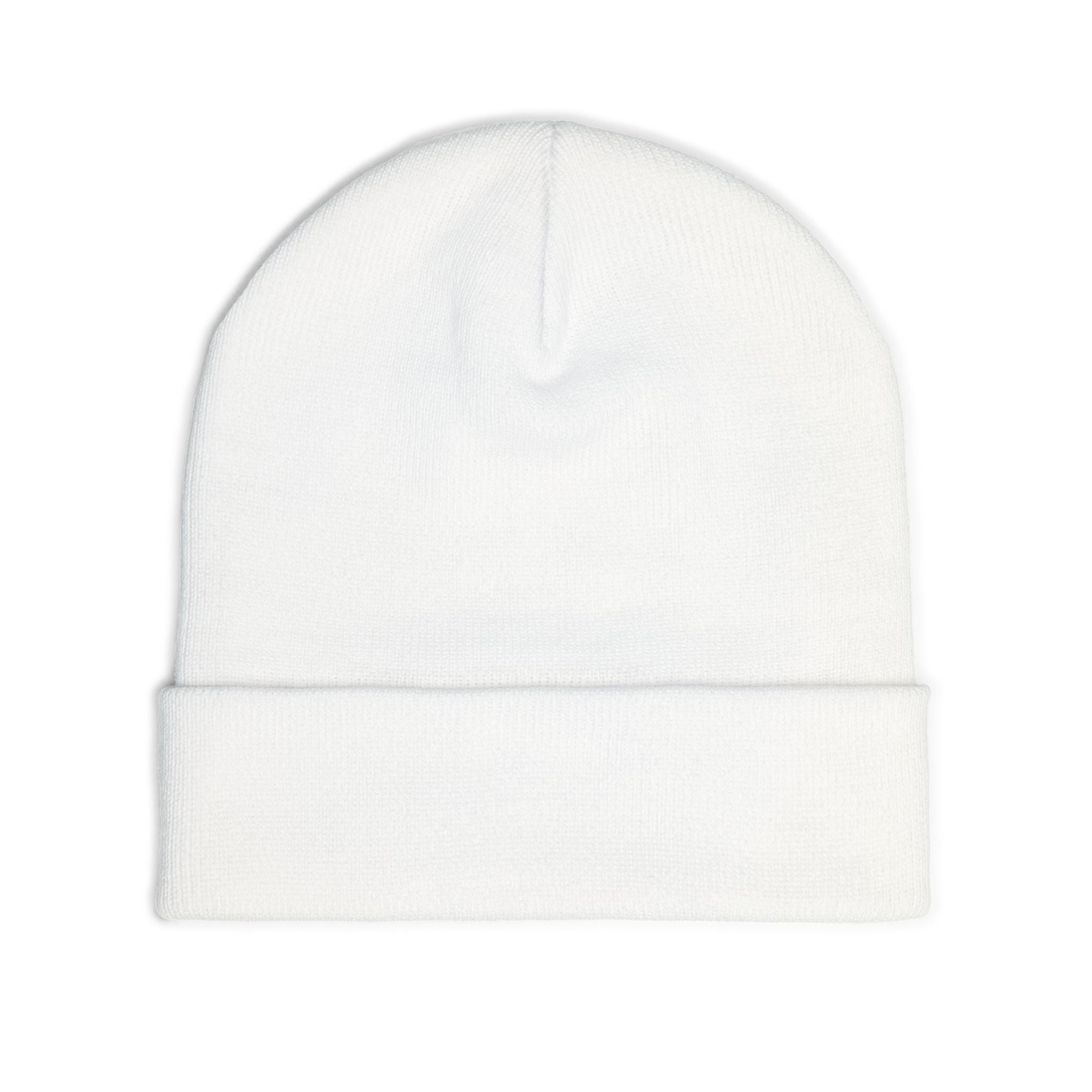 Funny "Milfshakes" Embroidered Knit Beanie — Cozy Cool Mom Winter Hat - Wabi Sabi