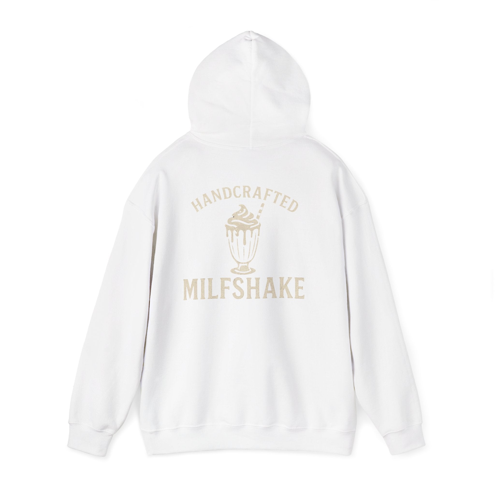 Funny 'Milfshakes' Retro Mom Hoodie — Vintage Vibe Cool Mom Sweatshirt - Wabi Sabi