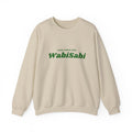 Groovy Earthtones Crewneck Sweatshirt — Minimal Wabi - Sabi Typography - Wabi Sabi