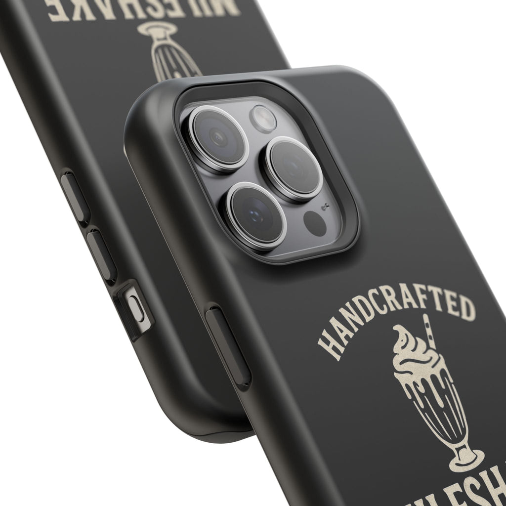 Handcrafted "Milfshakes" Magnetic Impact - Resistant Phone Case — Funny Mom Conversation Starter - Wabi Sabi