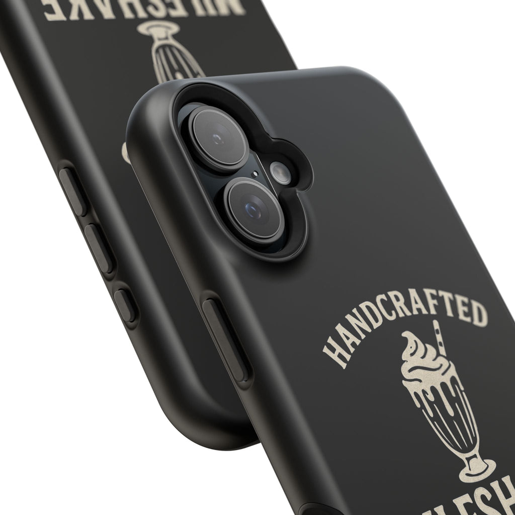 Handcrafted "Milfshakes" Magnetic Impact - Resistant Phone Case — Funny Mom Conversation Starter - Wabi Sabi