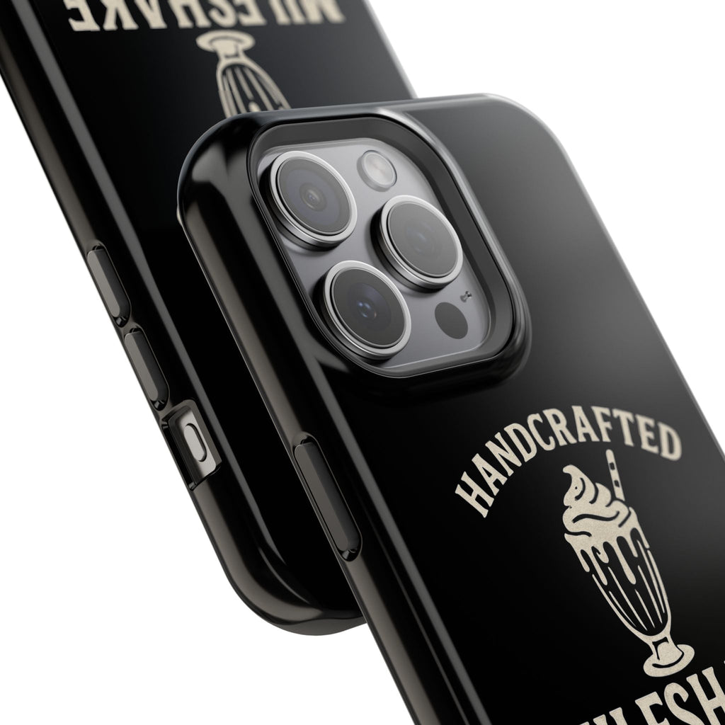 Handcrafted "Milfshakes" Magnetic Impact - Resistant Phone Case — Funny Mom Conversation Starter - Wabi Sabi