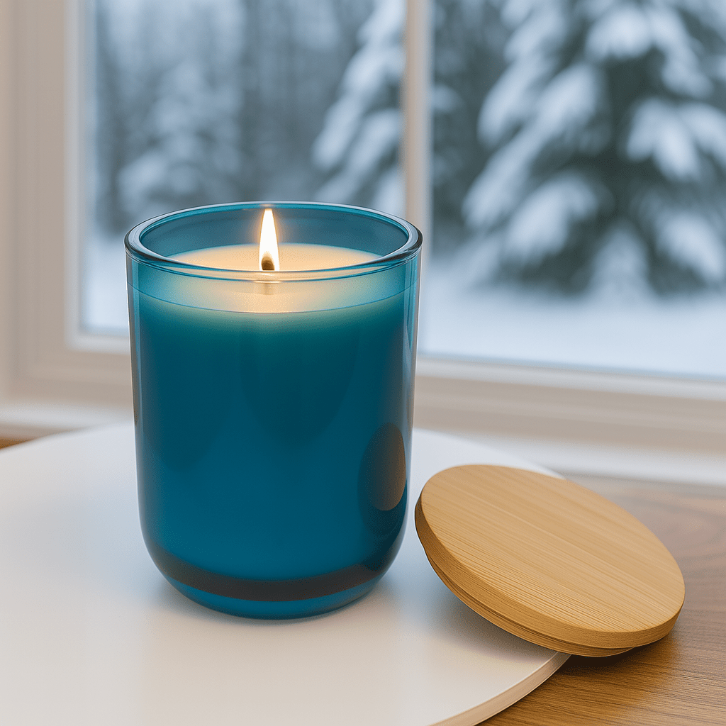 I AM Engraved Scented Soy Candle — 14oz Manifestation & Meditation Candle - Wabi Sabi