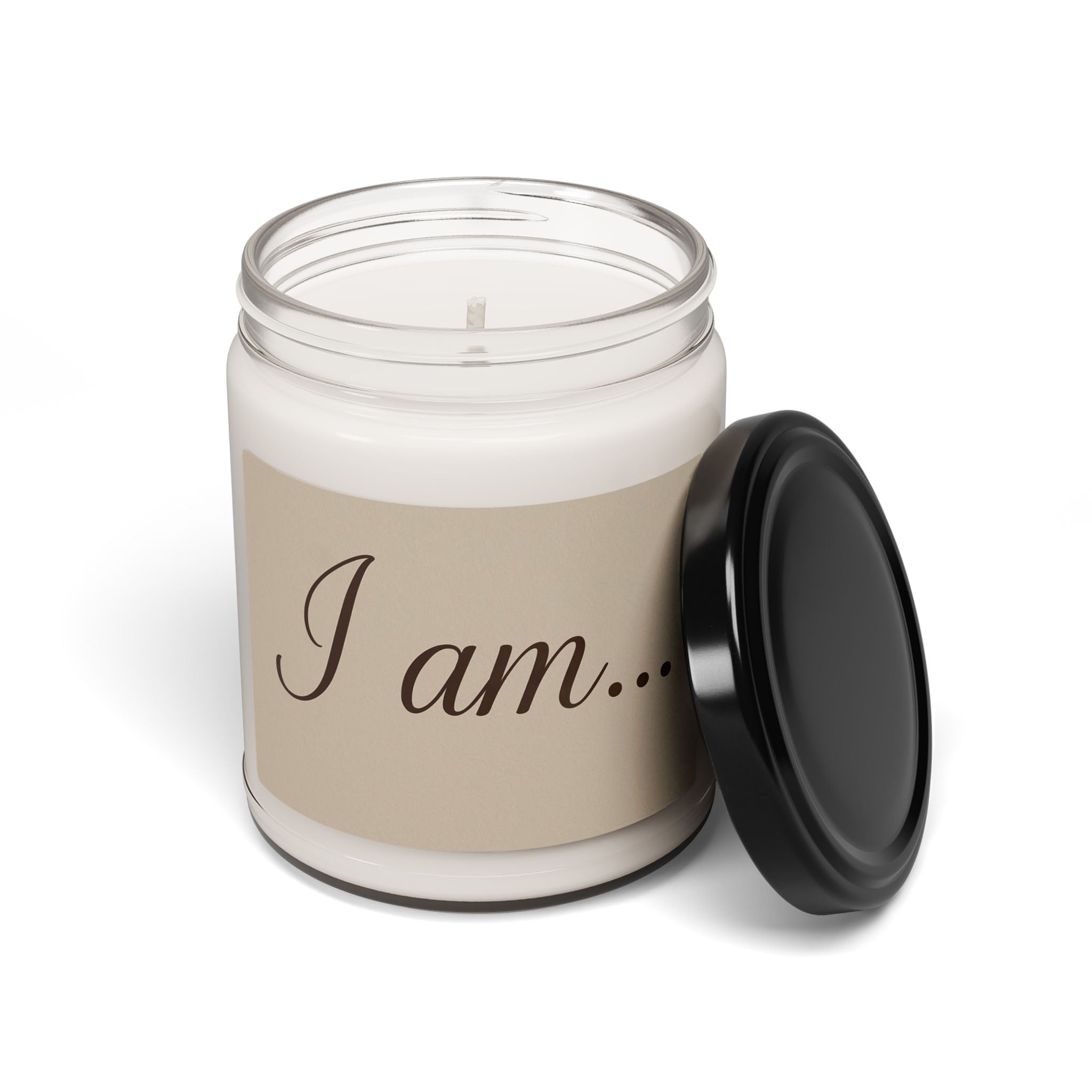 Inspiring Manifest Soy Candle — 9oz Satori & Presence Scented Candle - Wabi Sabi