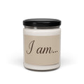 Inspiring Manifest Soy Candle — 9oz Satori & Presence Scented Candle - Wabi Sabi