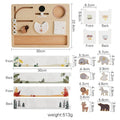 Montessori Early Education Four Seasons Cognitive Busy Board Children's Educational Toys - Wabi Sabi
