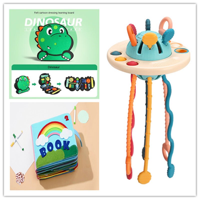 Silicone Sensory Training Toys For Baby Montessori Developmental Toys For Children Rational Education Soft Finger Training Toys Gift - Wabi Sabi