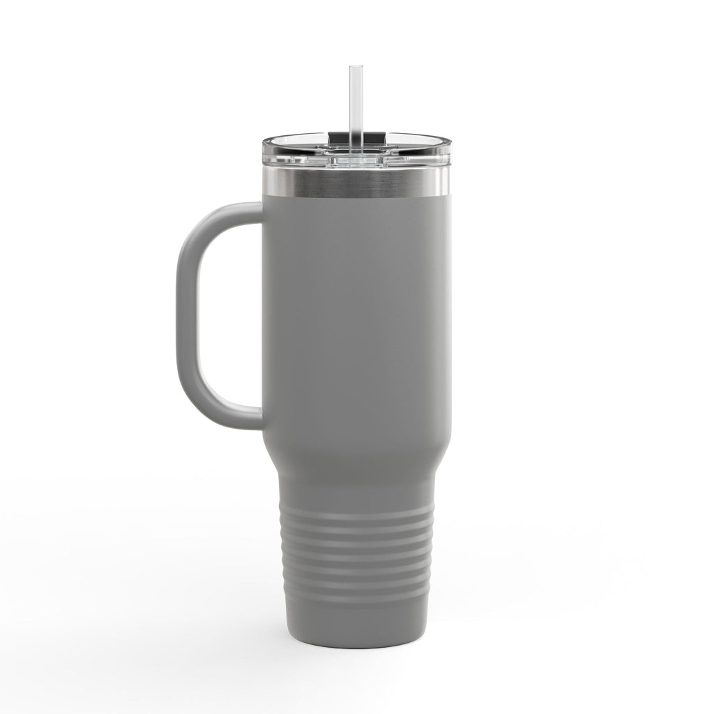 Wabi - Sabi Presence 40oz Insulated Travel Mug — Meaningful Quote, Spiritual Aesthetic - Wabi Sabi