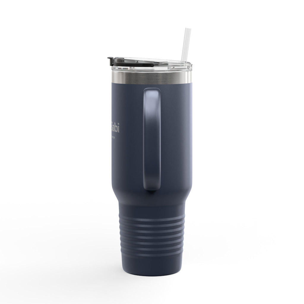 Wabi - Sabi Presence 40oz Insulated Travel Mug — Meaningful Quote, Spiritual Aesthetic - Wabi Sabi