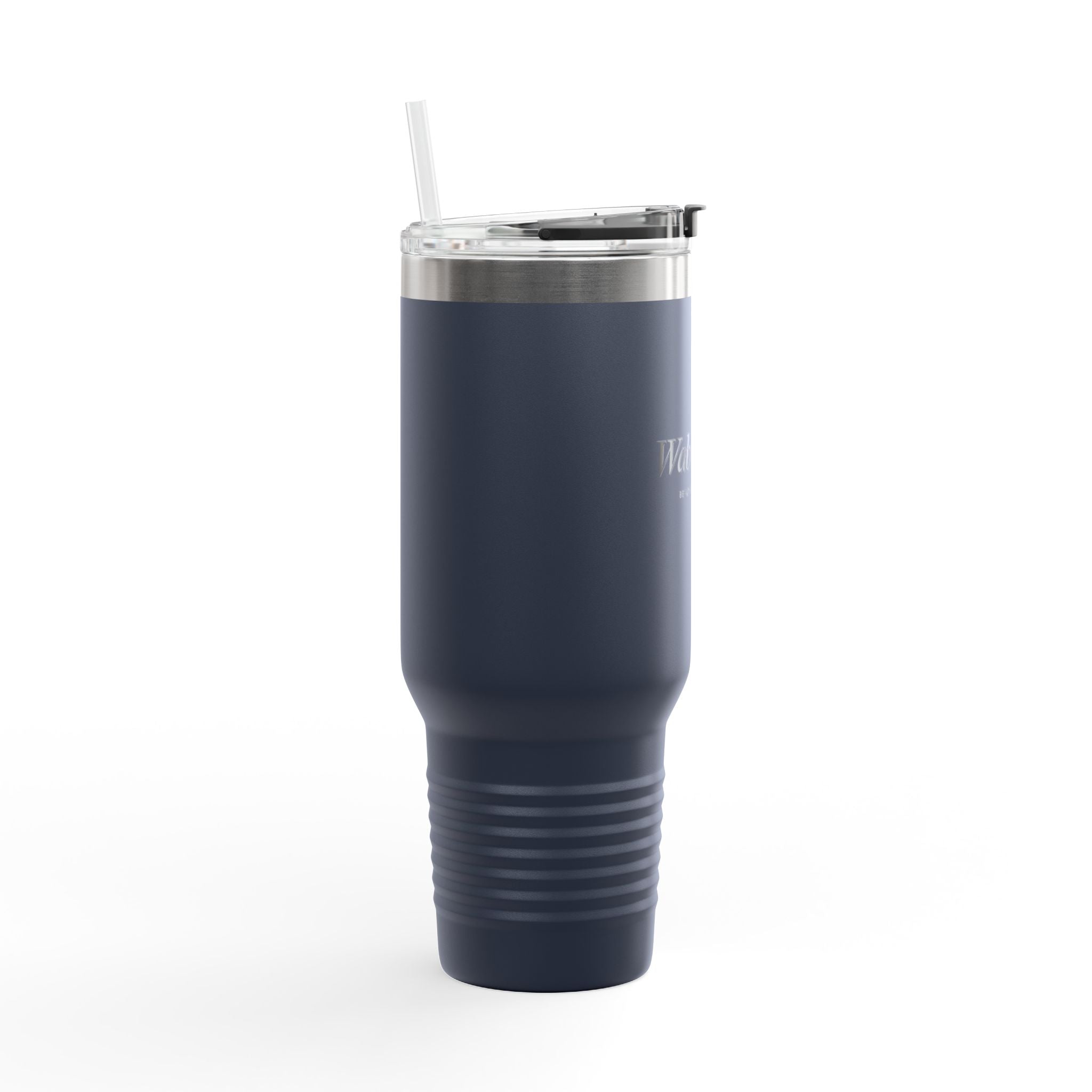 Wabi - Sabi Presence 40oz Insulated Travel Mug — Meaningful Quote, Spiritual Aesthetic - Wabi Sabi